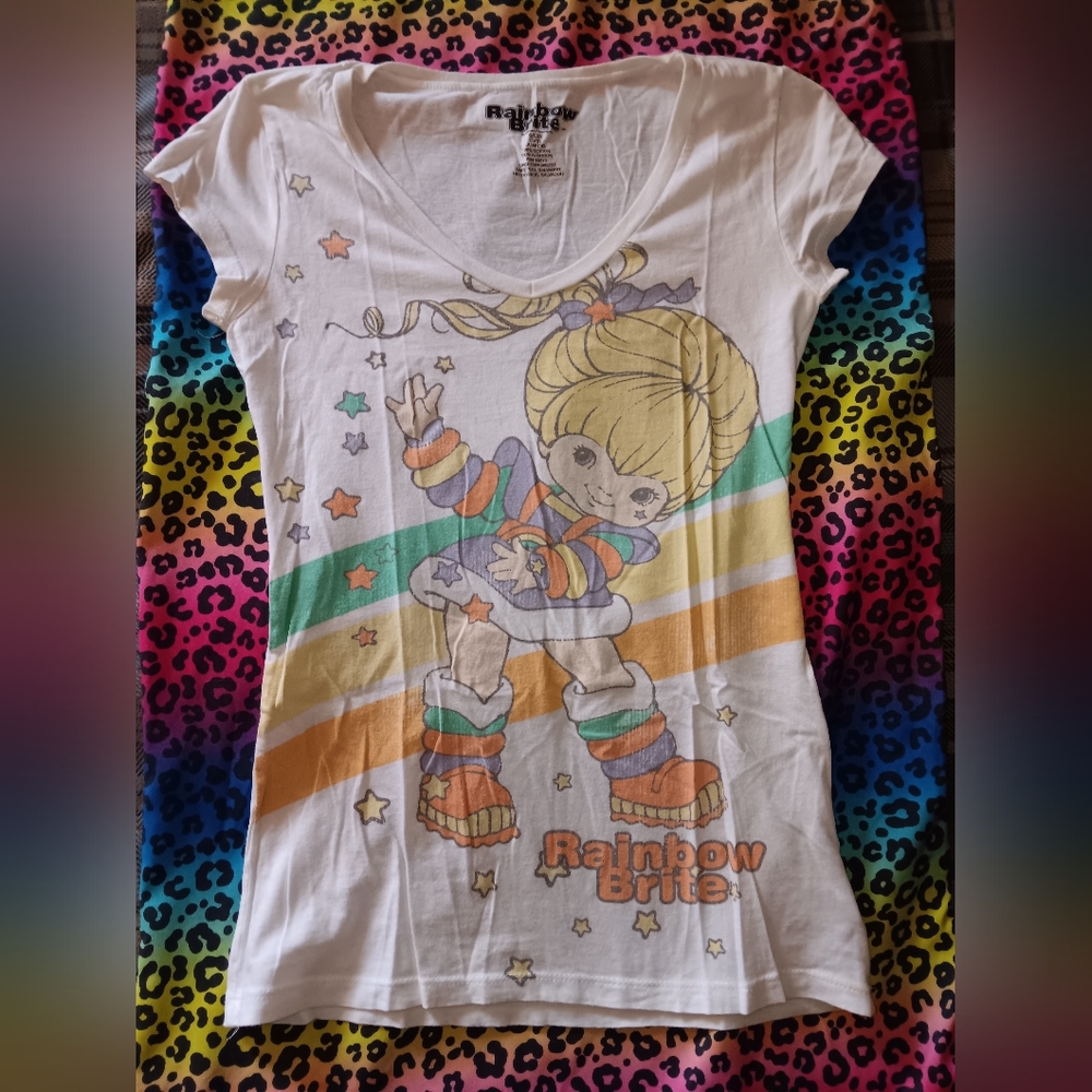 💕Y2K🌈Rainbow Brite top🌈 - Picture 2 of 6